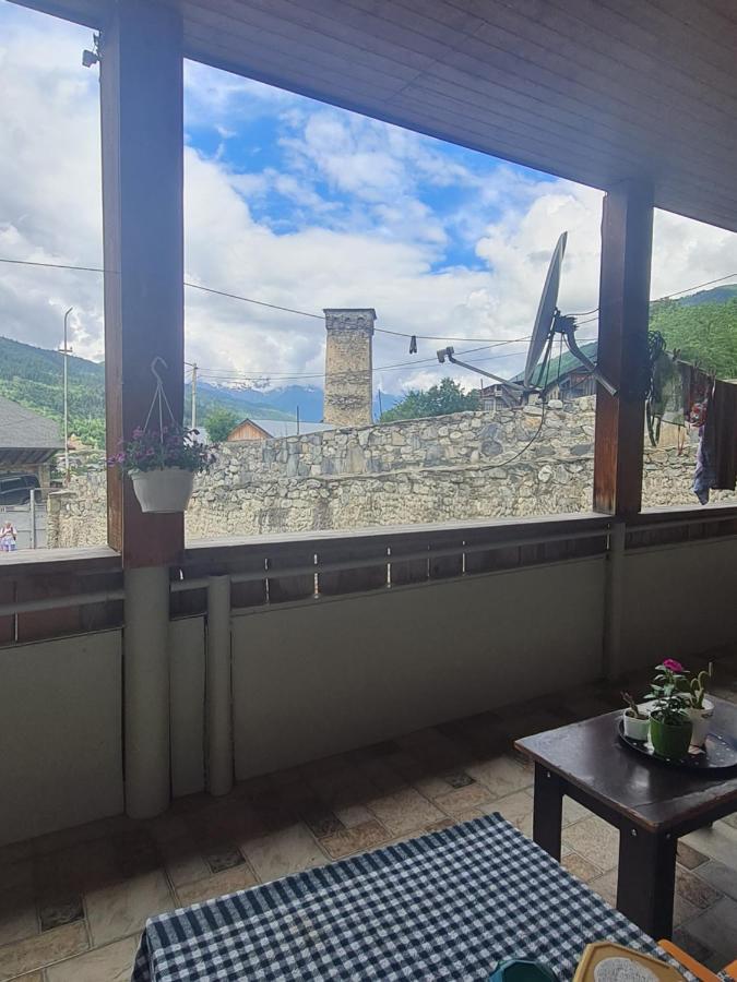 Guest House Goshtela Mestia Exterior foto